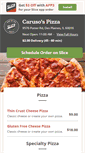 Mobile Screenshot of carusospizzadesplaines.com